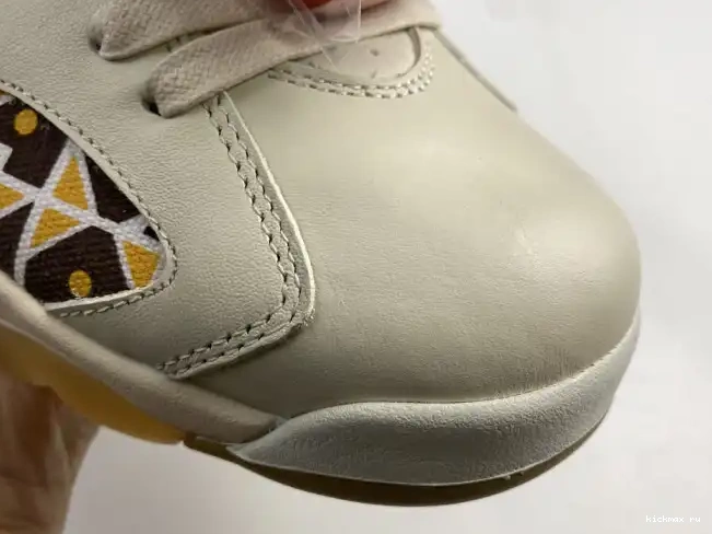 Rep MAX Retro Brown Quai54 Jordan 6 (2020) Sail CZ4152-100 AIR 0423
